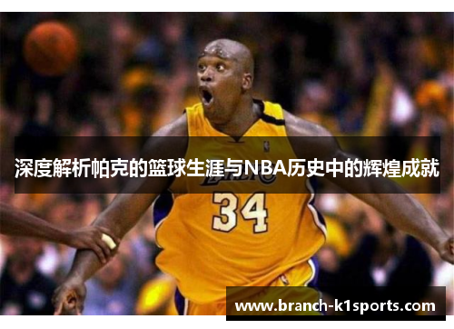 深度解析帕克的篮球生涯与NBA历史中的辉煌成就